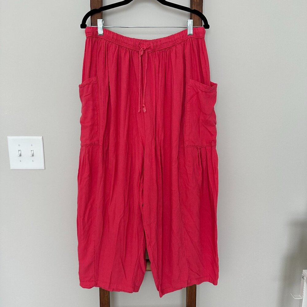 Free People Quinn Pants | Miami Beet Pink